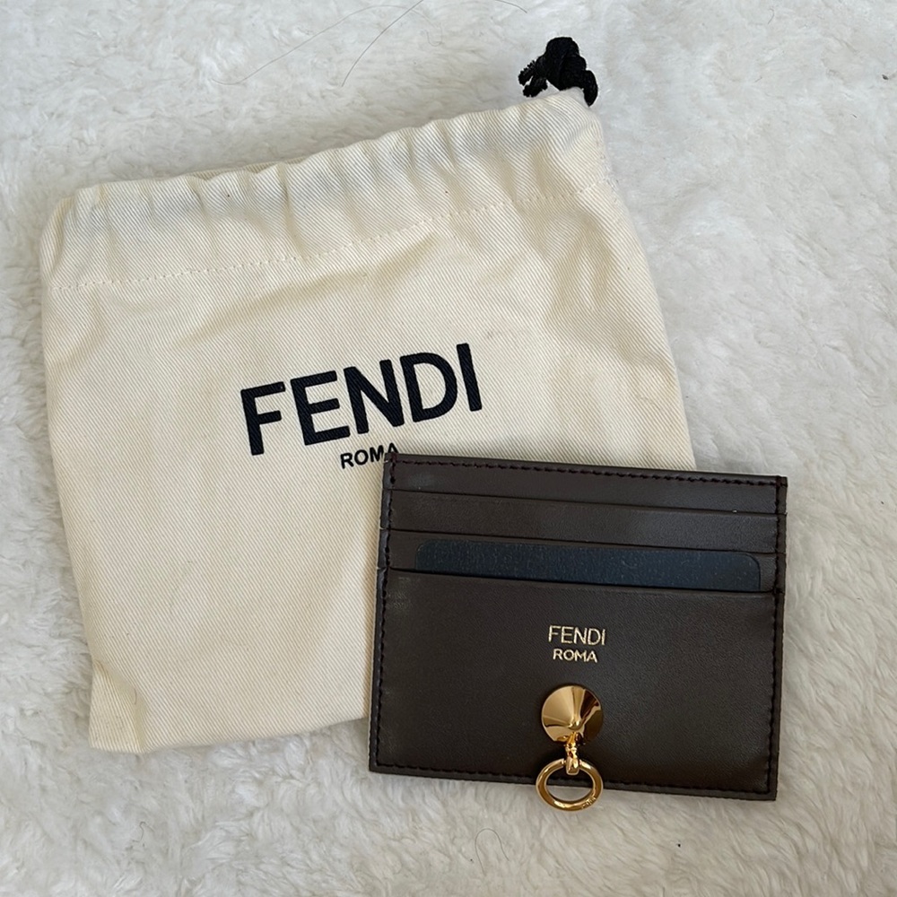 COPY - Brown Fendi card case